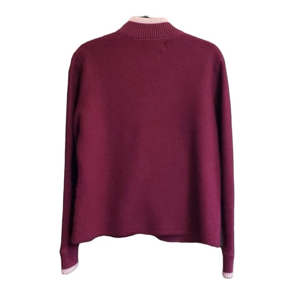 Cabela's Cardigan Sweater Women's L
Wool Blend Maroon Thick Warm - Picture 2 of 8